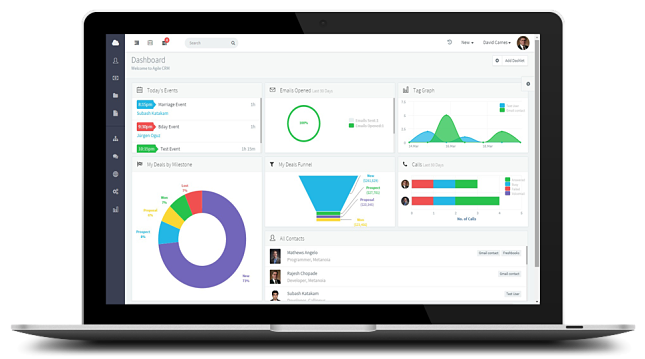 New CRM Software UI