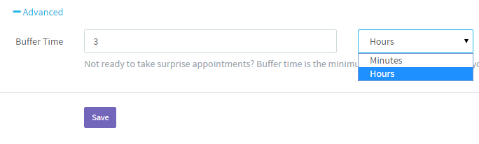 Buffer Time in Appointment Scheduling Software Update