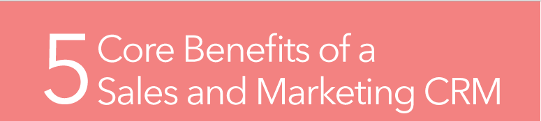 Sales and Marketing CRM Infographic