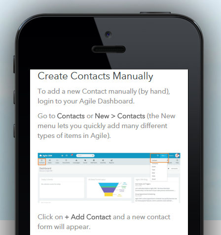 Getting Started with Sales Enablement in Agile CRM