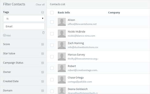 Tag-based Segmentation