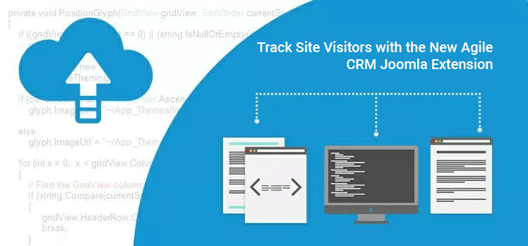 Track Site Visitors with the New Agile CRM Joomla Extension