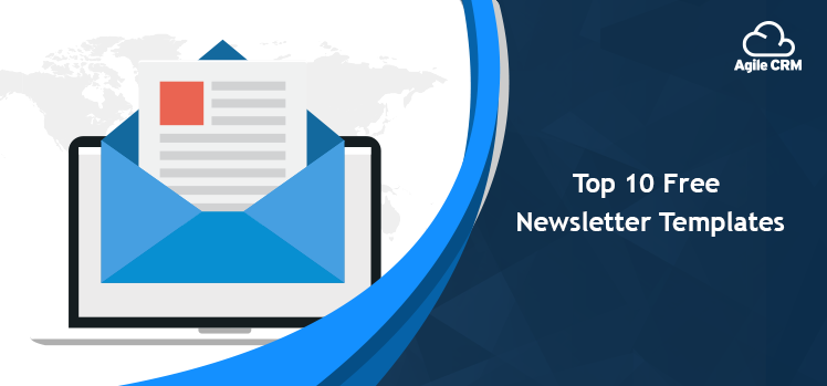 Free Template Newsletter from www.agilecrm.com