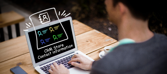 CRM is only used to store contact information