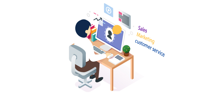 CRM will facilitate the alignment of sales, marketing, and customer service