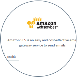 Locate Amazon SES Integration