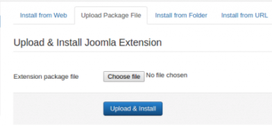 Download and unzip the extension files