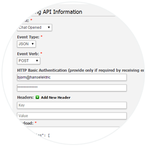 Step 2. Add API Key to LiveHelpNow Account