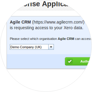 Authenticate Agile in Xero