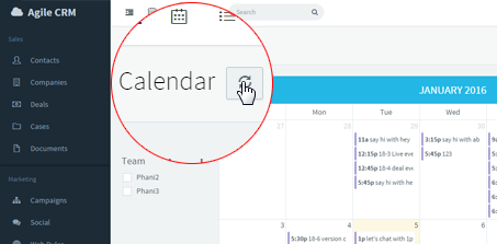 Calendar Refresh