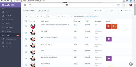 tasks