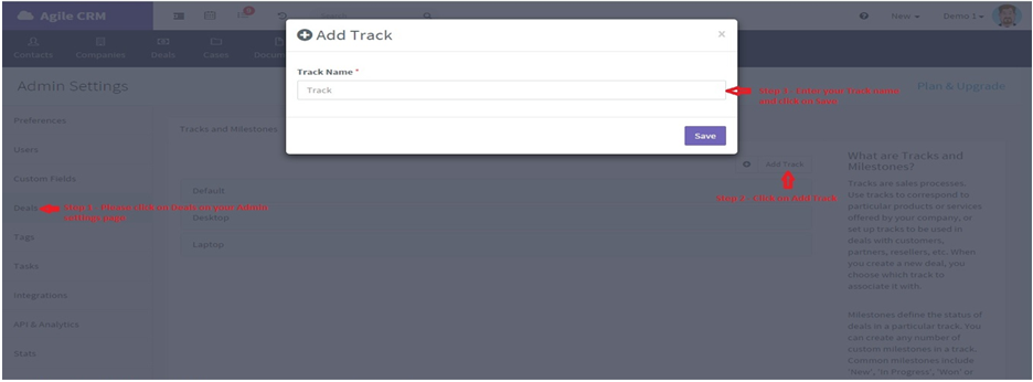 Add track